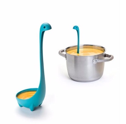 Nessie ladle with feet